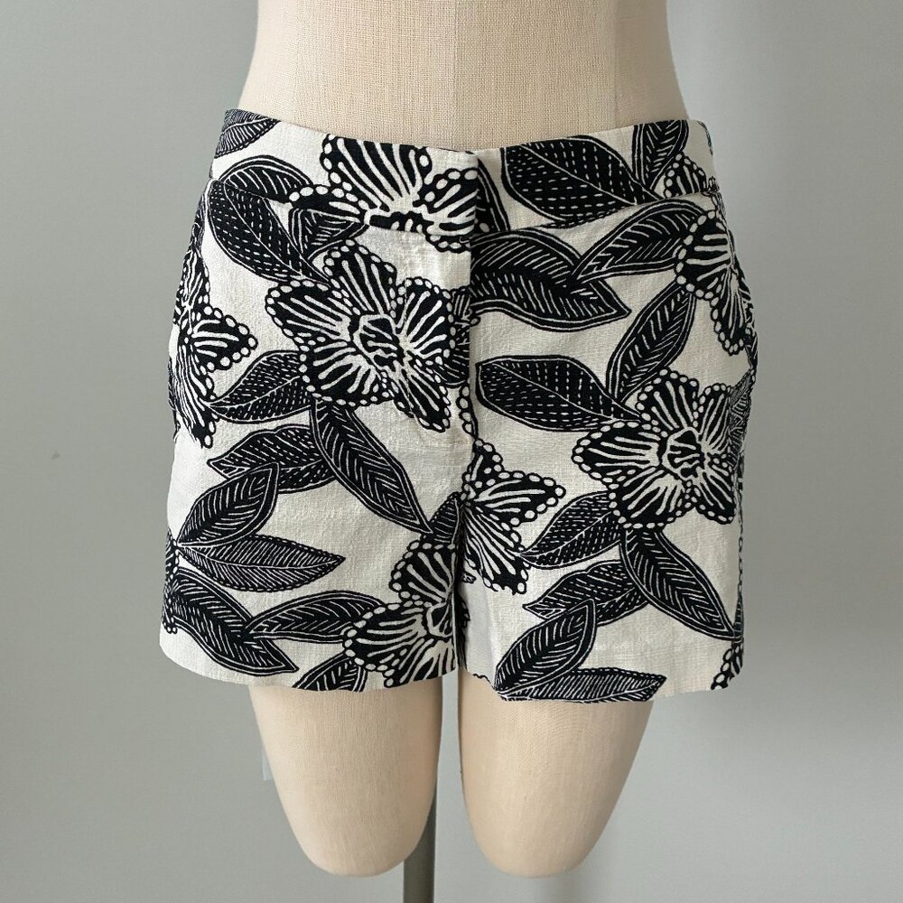 J. Crew Polynesian Floral Shorts